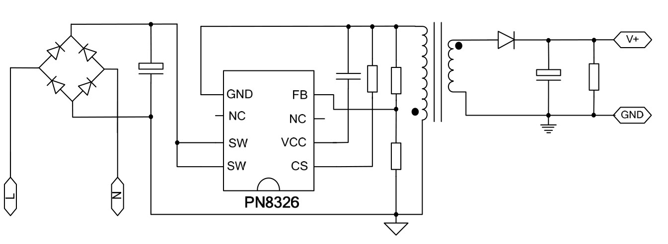 PN8326典型应用图
